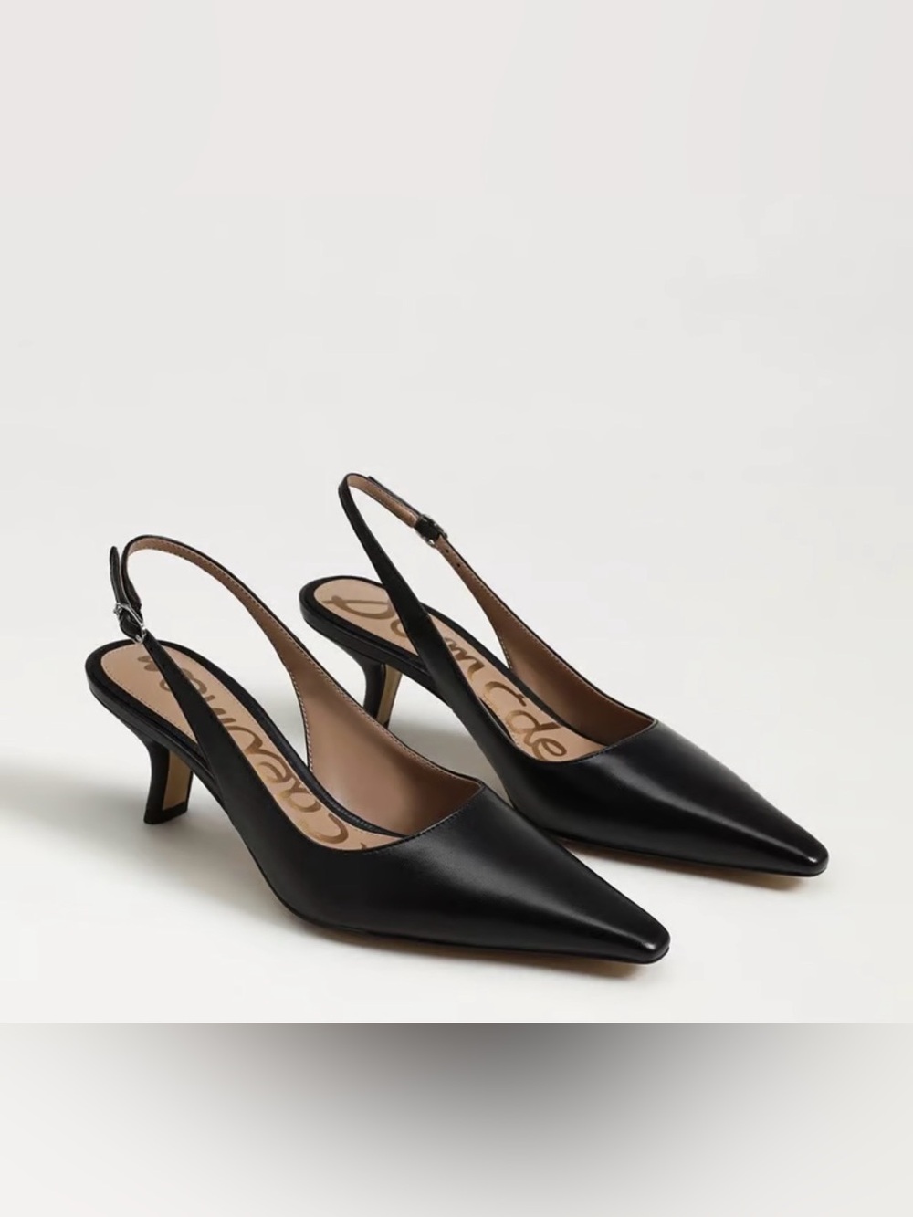 Sam Edelman Black Bianka Slingback Pump 8.5 Never Worn